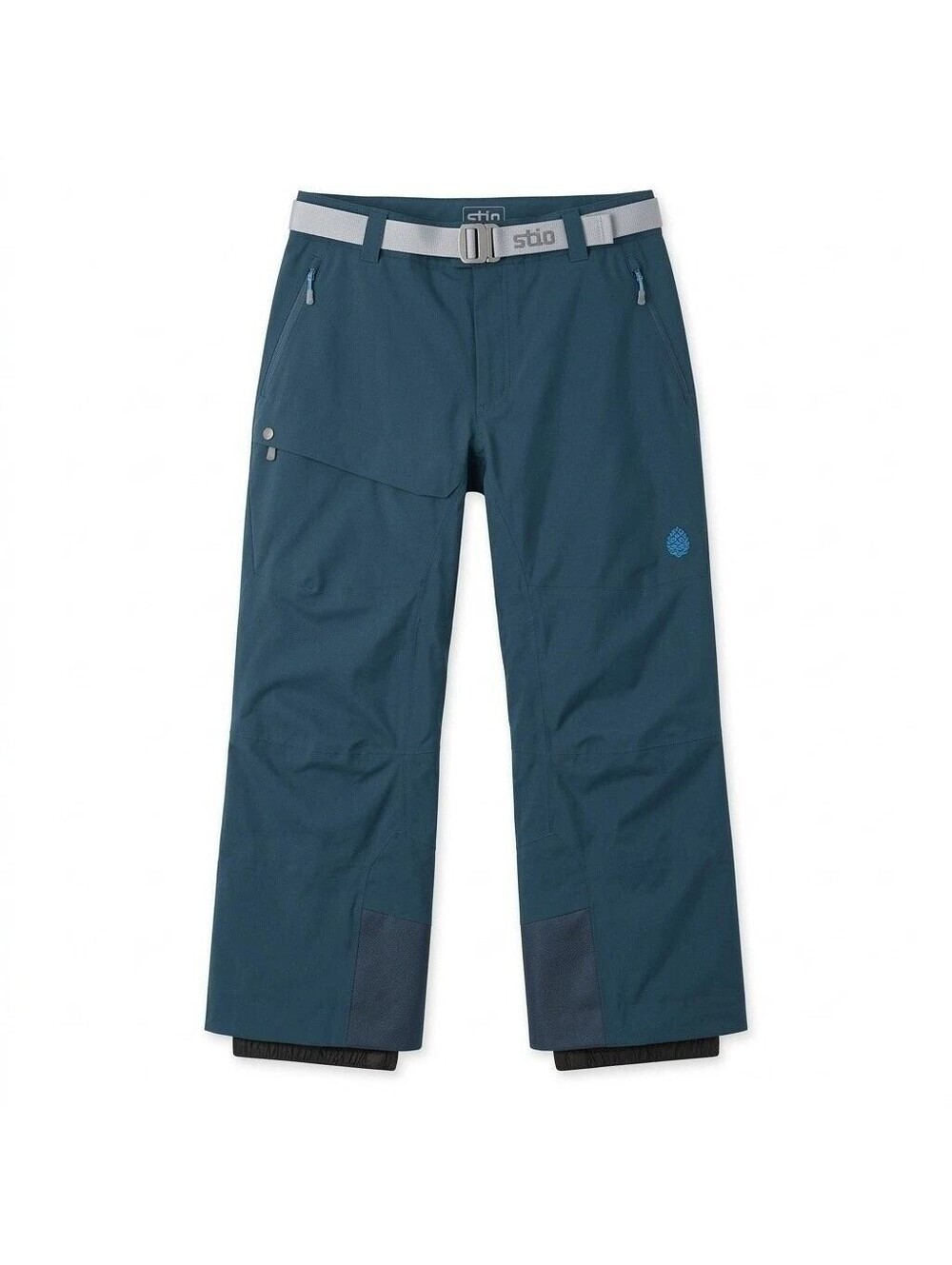 $429 Stio Men's XL Environ Pant Mountain Shadow Blue Ski Snowboard Pants